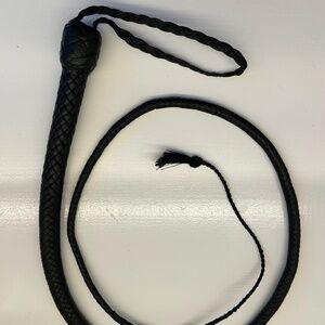 Brand New Handmade Mr. S Leather 16-Plait Single Tail Whip (No Longer Available)